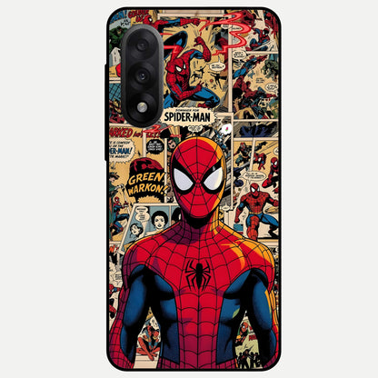  Aesthetic Spider Glass Case For Oneplus Nord 5 back cover – full design glossy printed glass finish