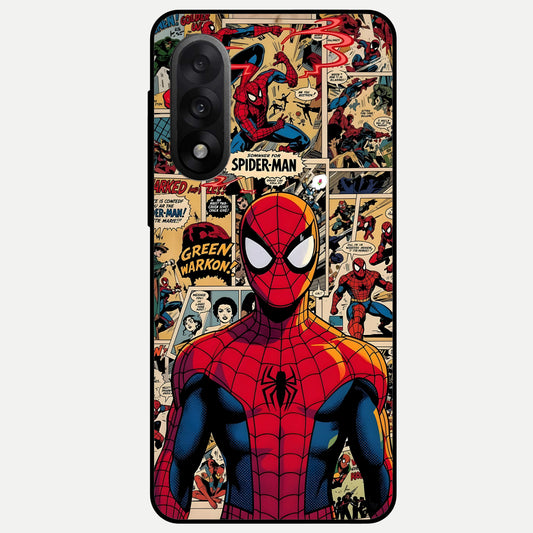  Aesthetic Spider Glass Case For Oneplus Nord 5 back cover – full design glossy printed glass finish