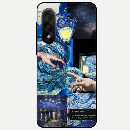 Aesthetic Vando Hands Glass Case For Oneplus Nord 5 back cover – full design glossy printed glass finish
