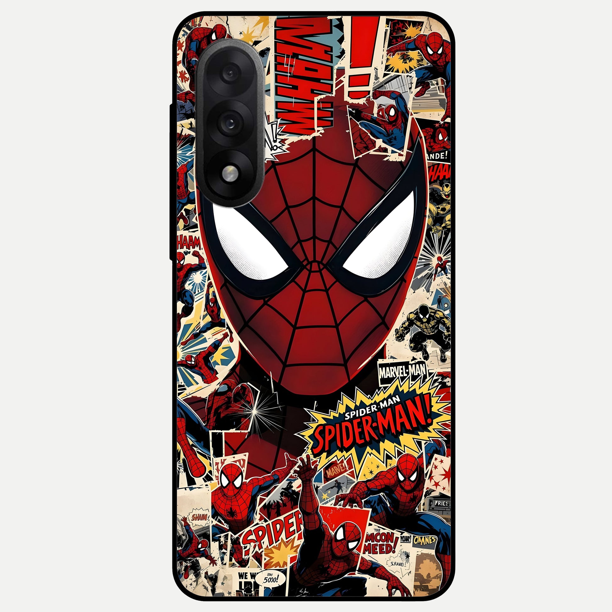  Aesthetic Wonder Spider Glass Case For Oneplus Nord 5 back cover – full design glossy printed glass finish