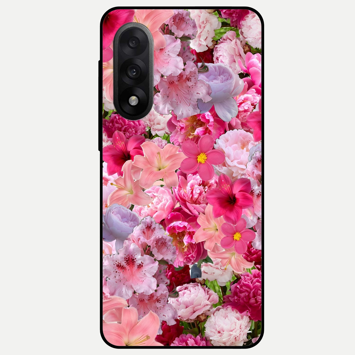  Bloom Crush Fantasy Glass Case For Oneplus Nord 5 back cover – full design glossy printed glass finish