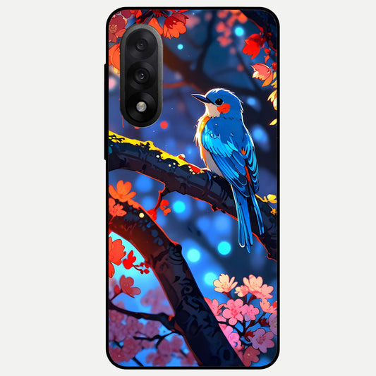  Blooming Water Drift Glass Case For Oneplus Nord 5 back cover – full design glossy printed glass finish