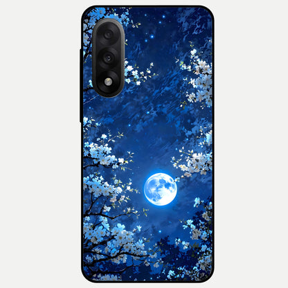  Blossom Moonlight Sky Glass Case For Oneplus Nord 5 back cover – full design glossy printed glass finish