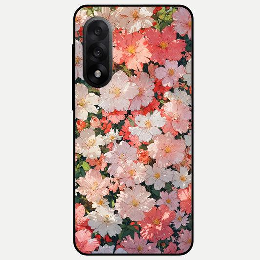  Blush Bloom Field Glass Case For Oneplus Nord 5 back cover – full design glossy printed glass finish