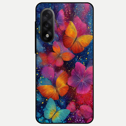 Butterfly Dream Mist Glass Case For Oneplus Nord 5 back cover – full design glossy printed glass finish
