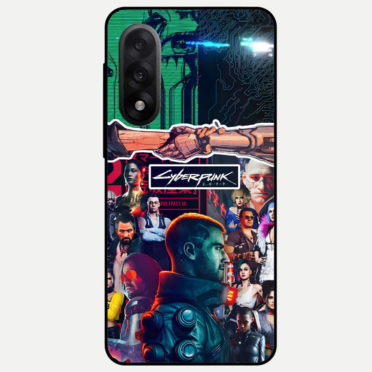 CYBERPUNK Legacy Glass Case For Oneplus Nord 5 back cover – full design glossy printed glass finish