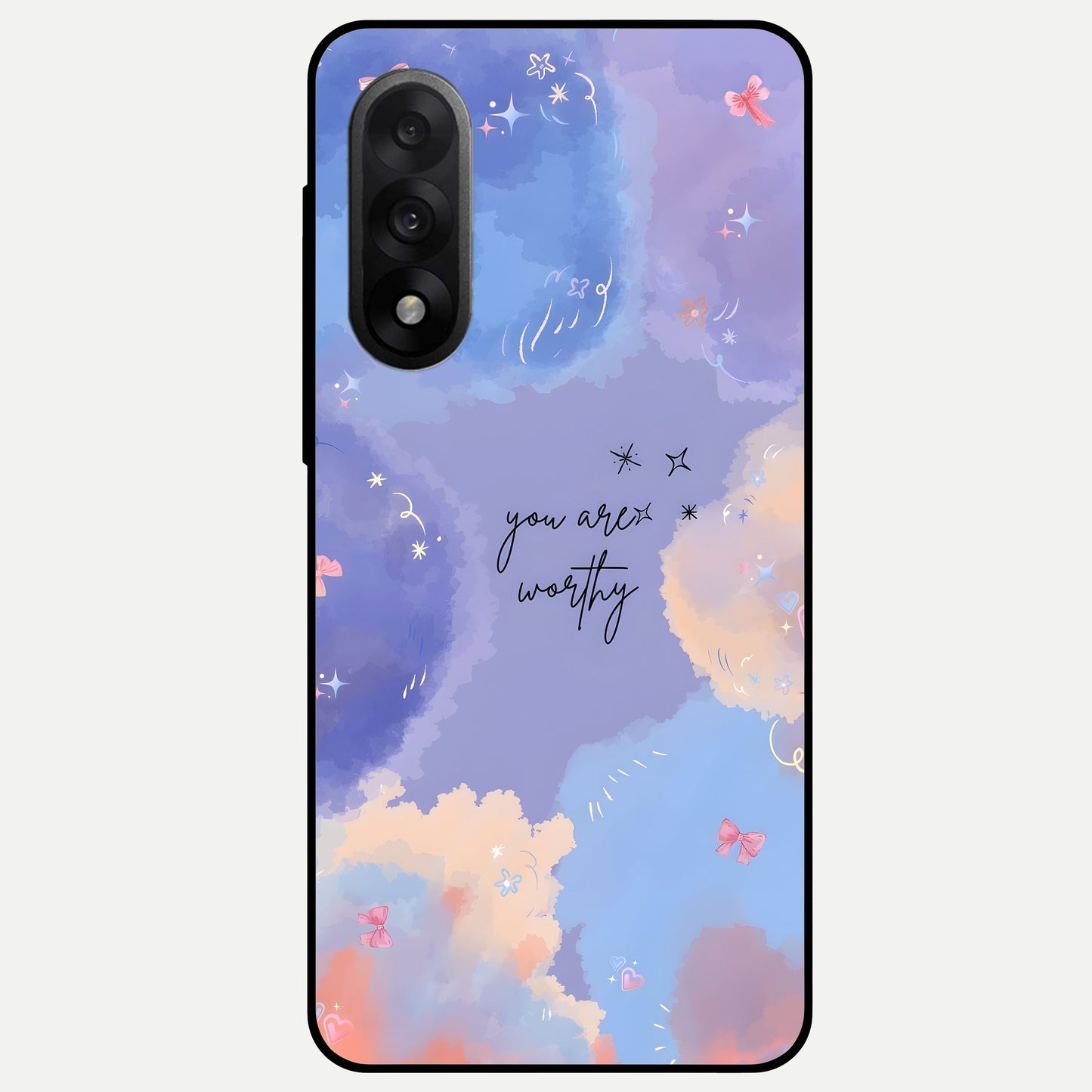  Celestial Cloud Magic Glass Case For Oneplus Nord 5 back cover – full design glossy printed glass finish