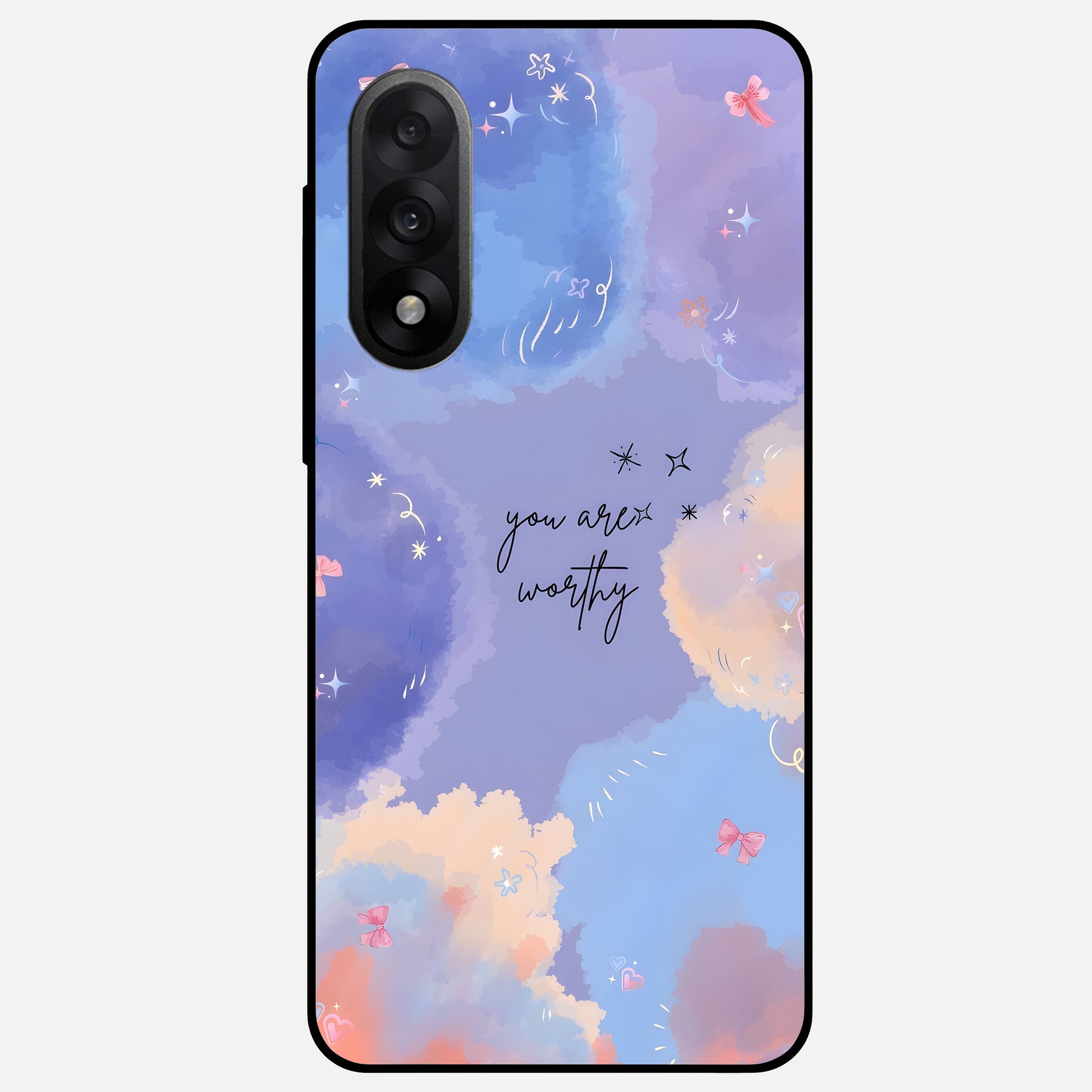  Celestial Cloud Magic Glass Case For Oneplus Nord 5 back cover – full design glossy printed glass finish