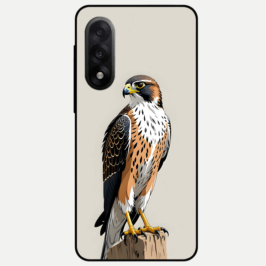  Clever Eagle Glass Case For Oneplus Nord 5 back cover – full design glossy printed glass finish