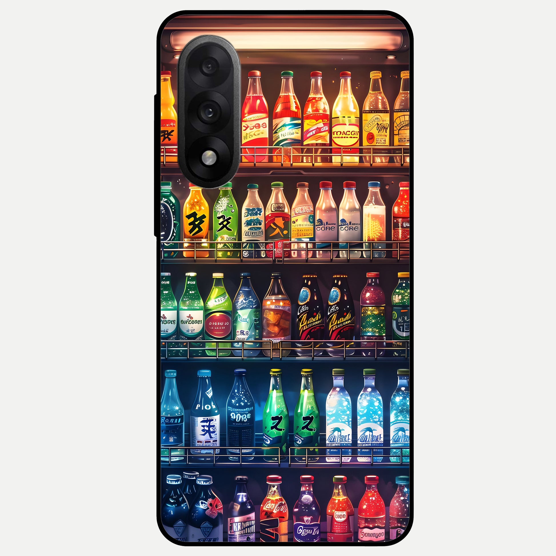  Colorfull Tree Glass Case For Oneplus Nord 5 back cover – full design glossy printed glass finish