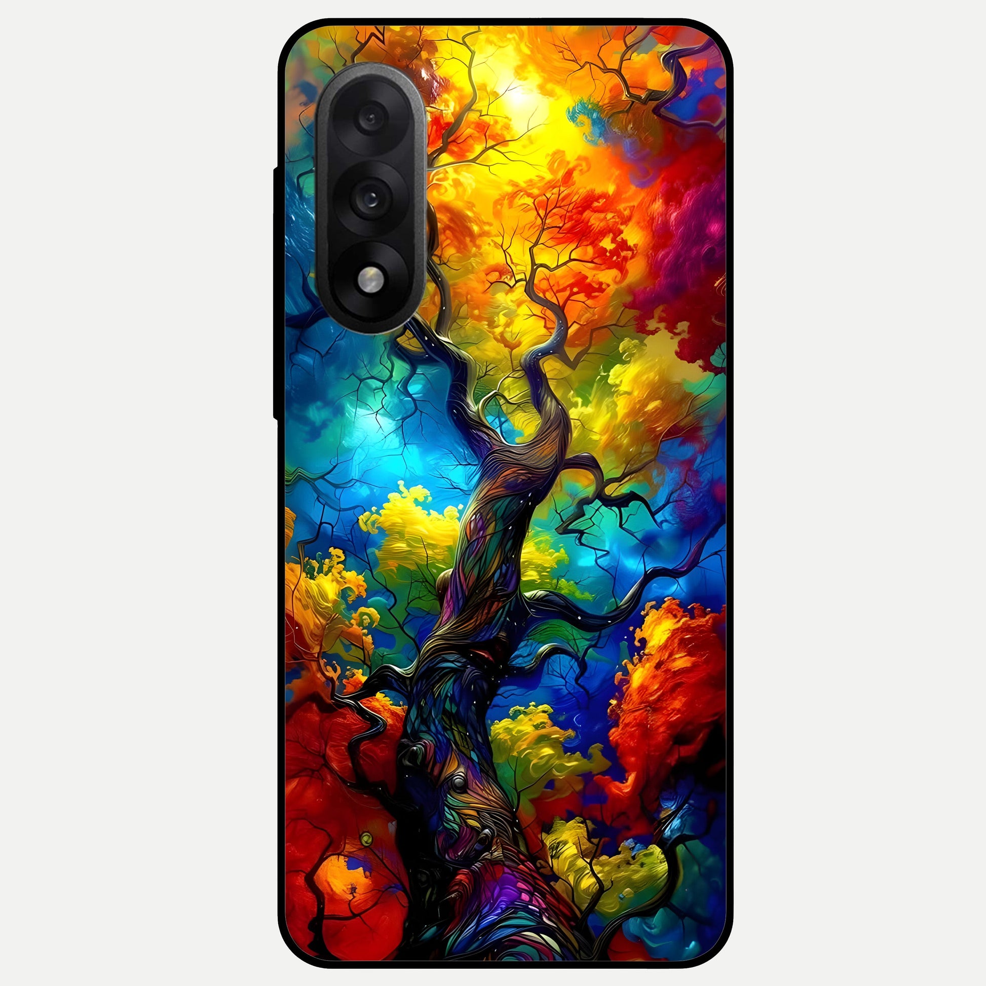  Colorful Soda Bottles Glass Case For Oneplus Nord 5 back cover – full design glossy printed glass finish