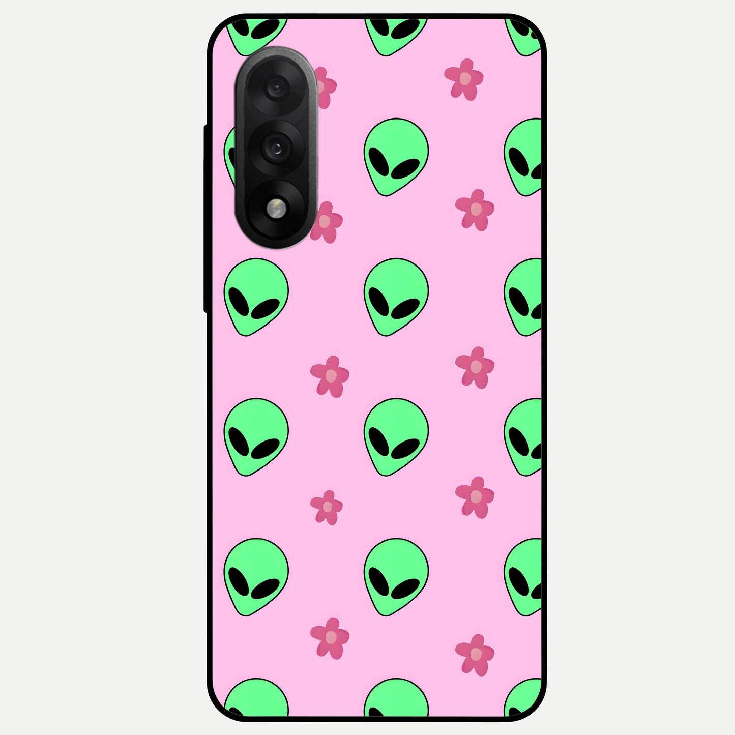  Cosmic Cute Crush Glass Case For Oneplus Nord 5 back cover – full design glossy printed glass finish