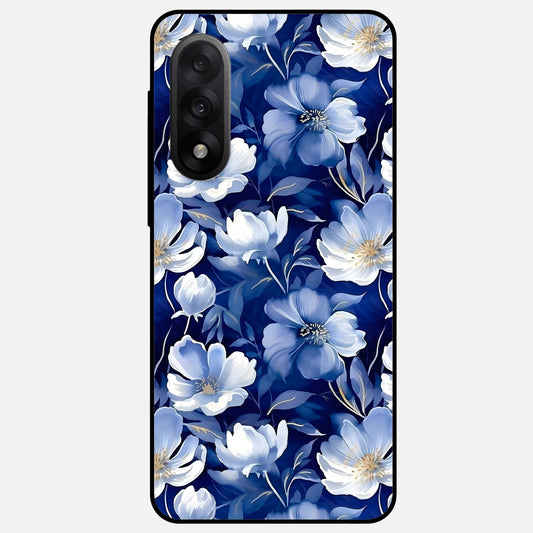  Cute Floral Patterns Glass Case For Oneplus Nord 5 back cover – full design glossy printed glass finish