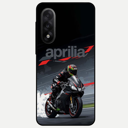  Dark Aprilla Glass Case For Oneplus Nord 5 back cover – full design glossy printed glass finish