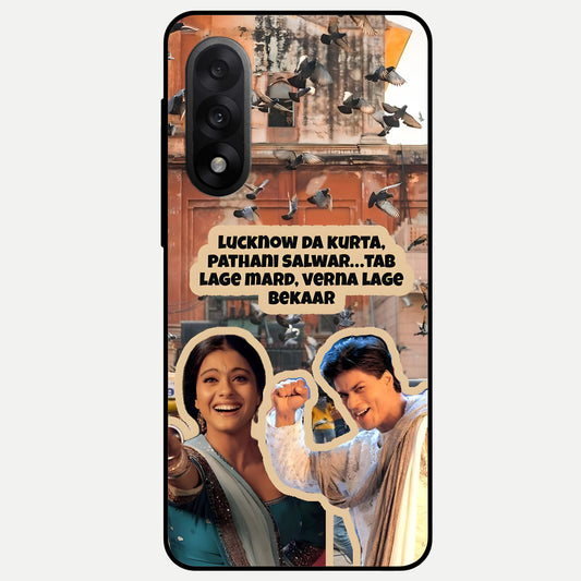  Desi Retro Vibes Glass Case For Oneplus Nord 5 back cover – full design glossy printed glass finish