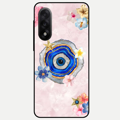  Divine Aura Bloom Glass Case For Oneplus Nord 5 back cover – full design glossy printed glass finish