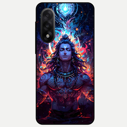  Divine Fire Shiv Glass Case For Oneplus Nord 5 back cover – full design glossy printed glass finish