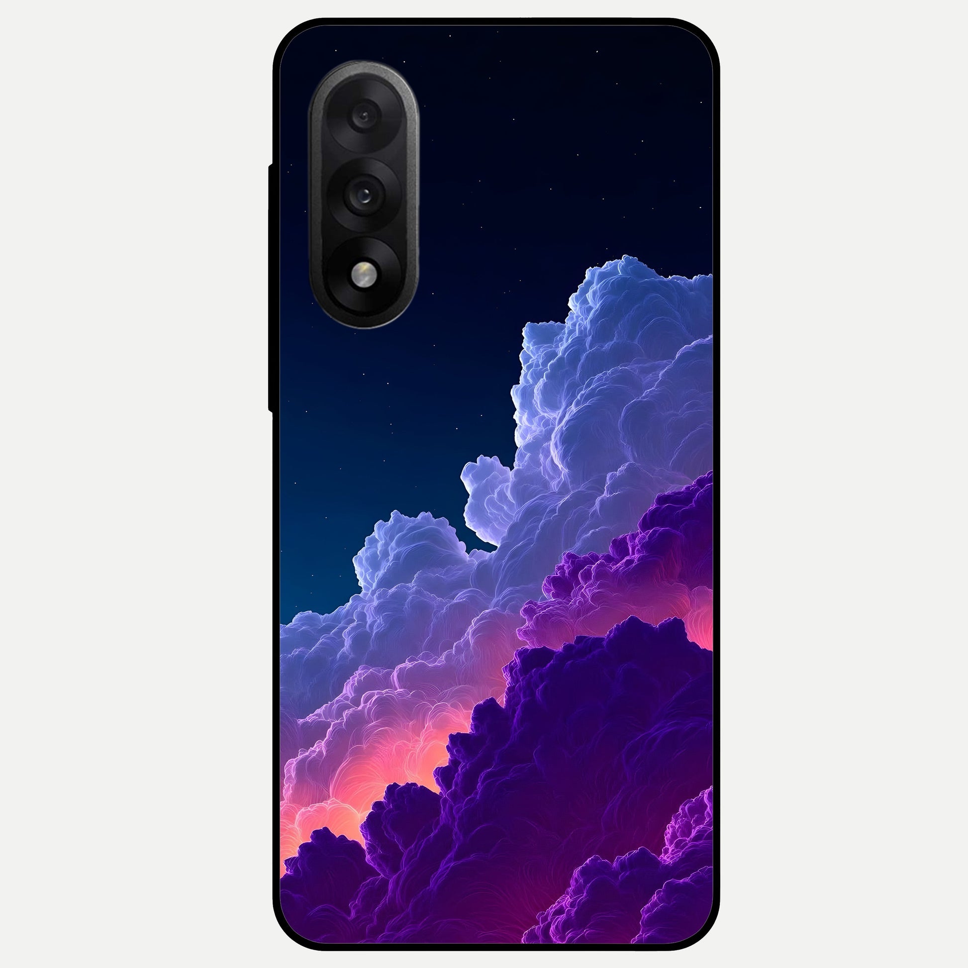 Dreamy Cloud Skies Glass Case For Oneplus Nord 5 back cover – full design glossy printed glass finish