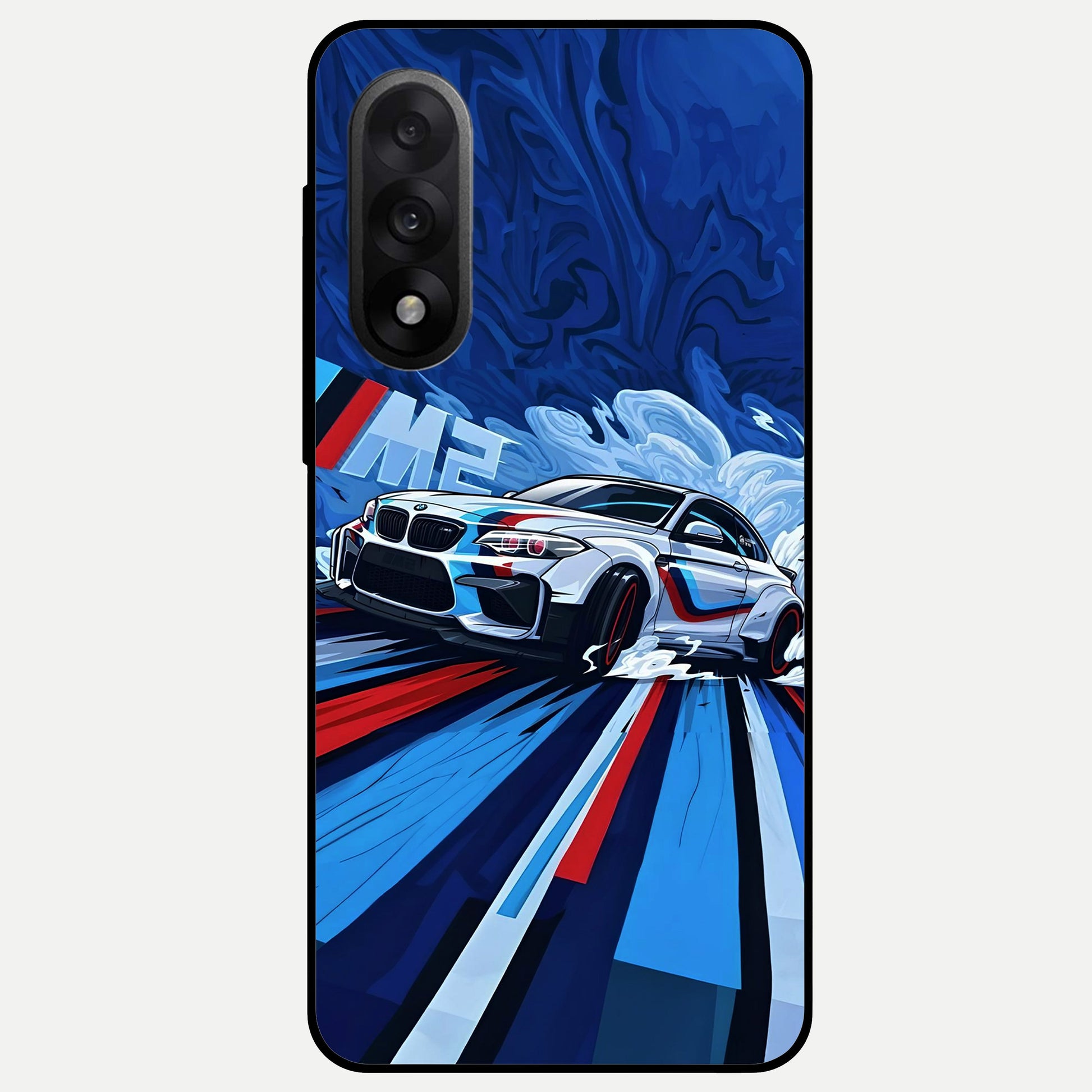  Drift Power Rush Glass Case For Oneplus Nord 5 back cover – full design glossy printed glass finish