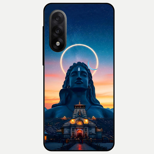  Eternal Shiva Aura Glass Case For Oneplus Nord 5 back cover – full design glossy printed glass finish