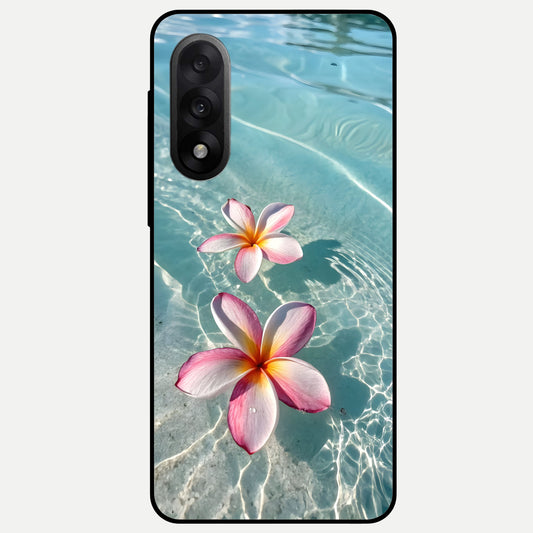  Floating Bloom Bliss Glass Case For Oneplus Nord 5 back cover – full design glossy printed glass finish