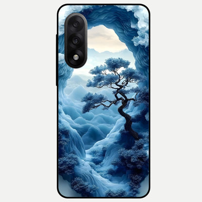  Frozen Serenity Gate Glass Case For Oneplus Nord 5 back cover – full design glossy printed glass finish