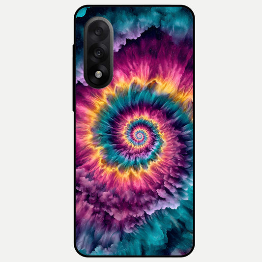  Galactic Spiral Burst Glass Case For Oneplus Nord 5 back cover – full design glossy printed glass finish
