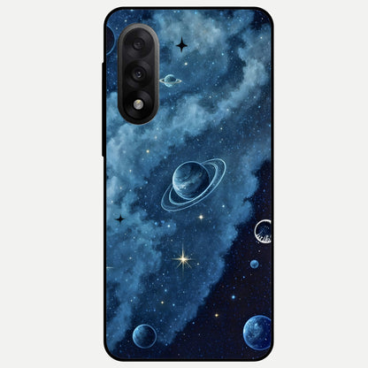  Galaxy Dream Space Glass Case For Oneplus Nord 5 back cover – full design glossy printed glass finish