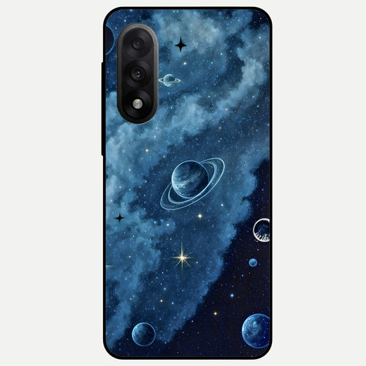  Galaxy Dream Space Glass Case For Oneplus Nord 5 back cover – full design glossy printed glass finish