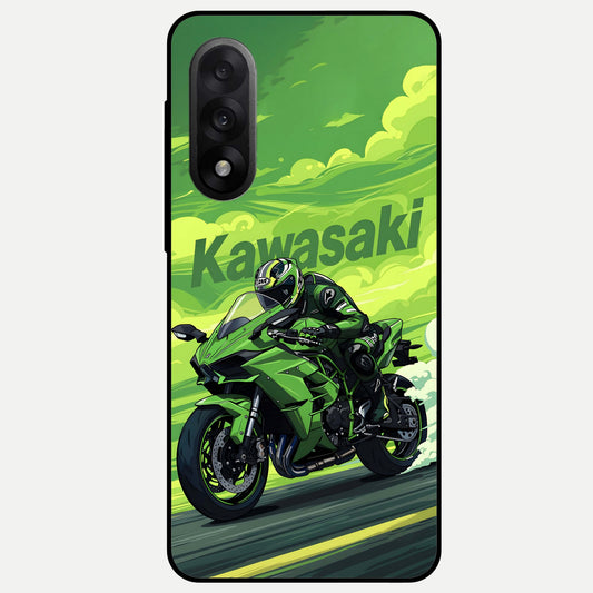  Greenery Sky Glass Case For Oneplus Nord 5 back cover – full design glossy printed glass finish