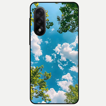  Green Moon Energy Glass Case For Oneplus Nord 5 back cover – full design glossy printed glass finish