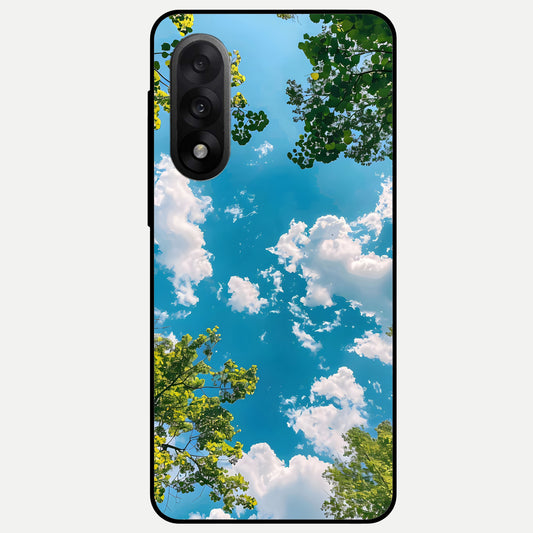  Green Moon Energy Glass Case For Oneplus Nord 5 back cover – full design glossy printed glass finish