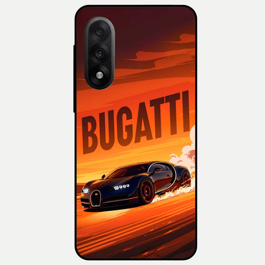  Inferno Bugatti Storm Glass Case For Oneplus Nord 5 back cover – full design glossy printed glass finish