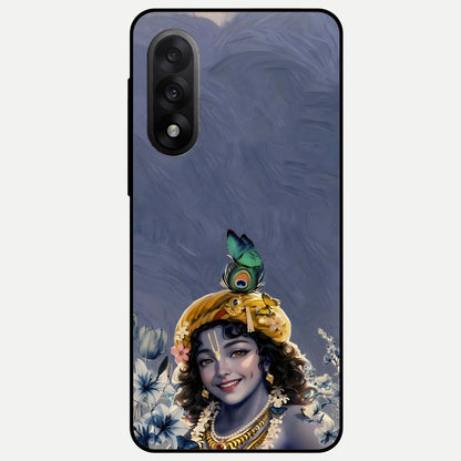  Lord Krishna Glass Case For Oneplus Nord 5 back cover – full design glossy printed glass finish