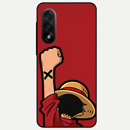  Luffy X Spirit Glass Case For Oneplus Nord 5 back cover – full design glossy printed glass finish
