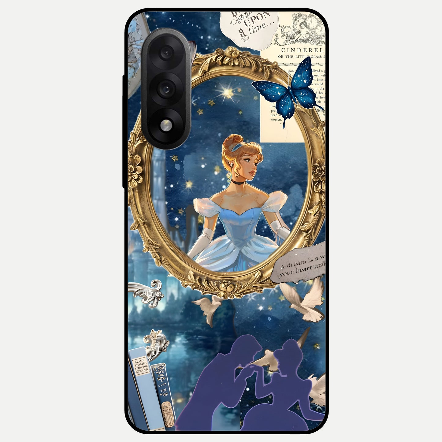 Midnight Queen Glass Case For Oneplus Nord 5 back cover – full design glossy printed glass finish