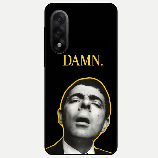  Mr Bean Damn Glass Case For Oneplus Nord 5 back cover – full design glossy printed glass finish