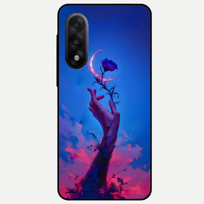  Mystic Hand Glass Case For Oneplus Nord 5 back cover – full design glossy printed glass finish