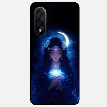  Mystic Moon Queen Glass Case For Oneplus Nord 5 back cover – full design glossy printed glass finish