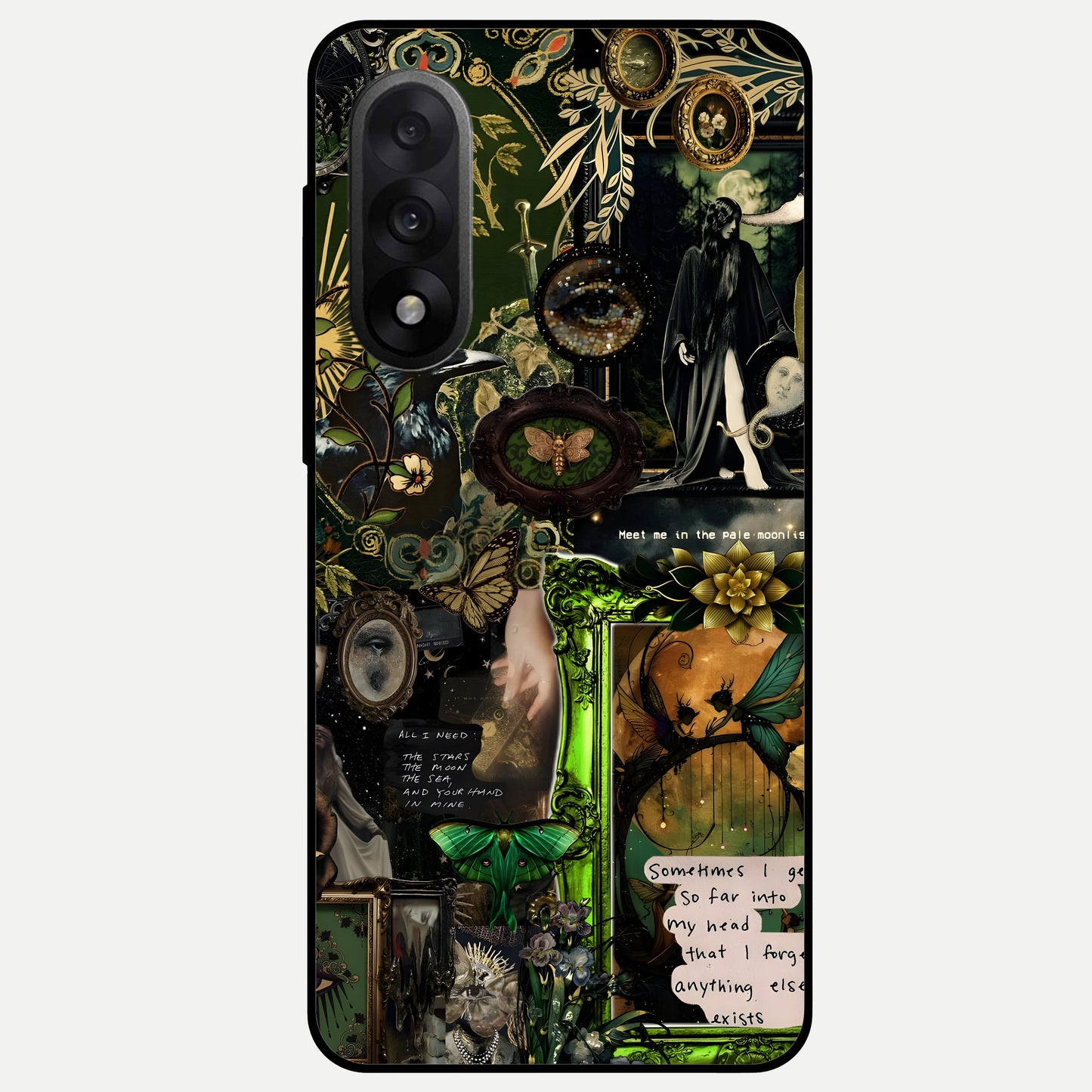  Mystic Woods Secret Glass Case For Oneplus Nord 5 back cover – full design glossy printed glass finish