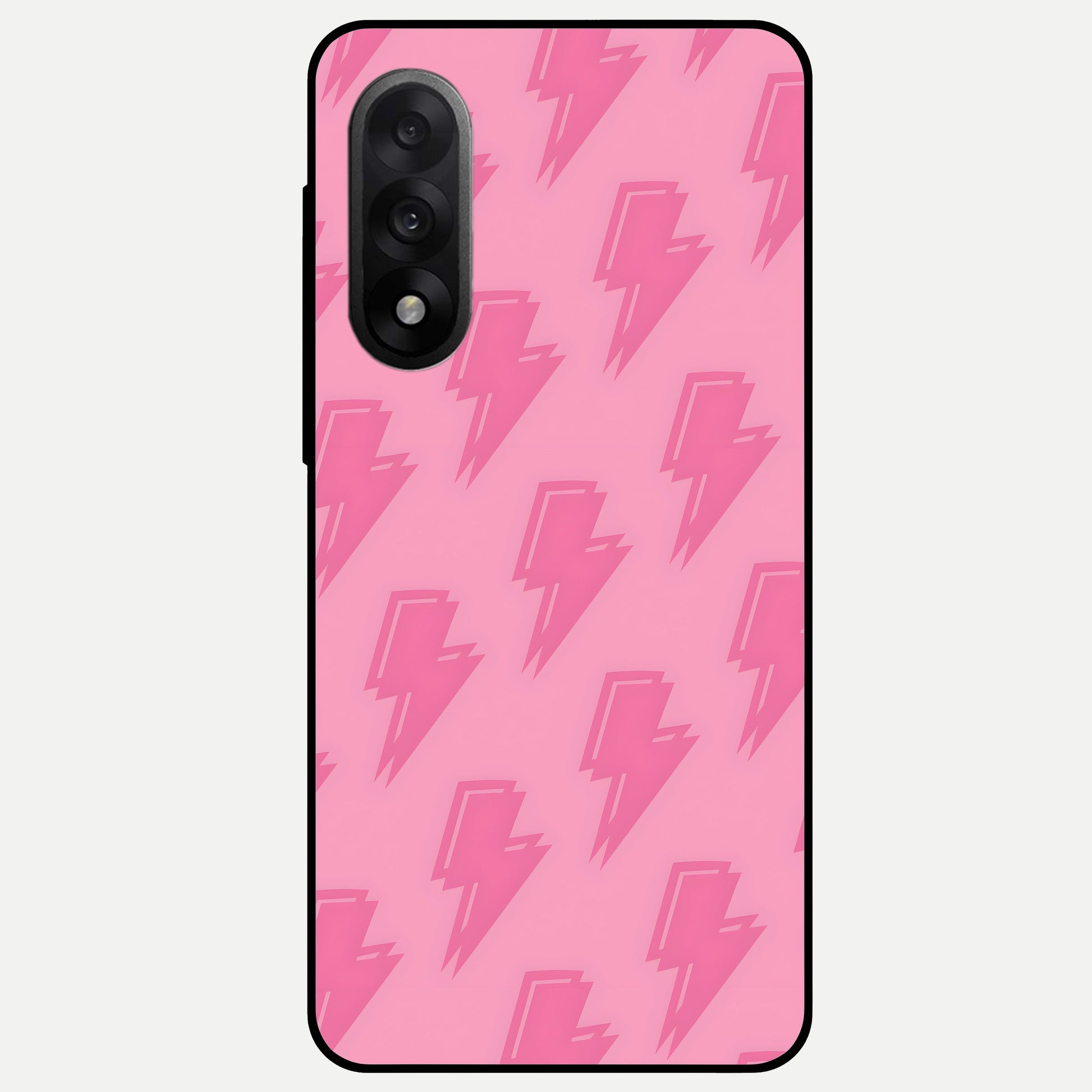  Pink Moo Magic Glass Case For Oneplus Nord 5 back cover – full design glossy printed glass finish
