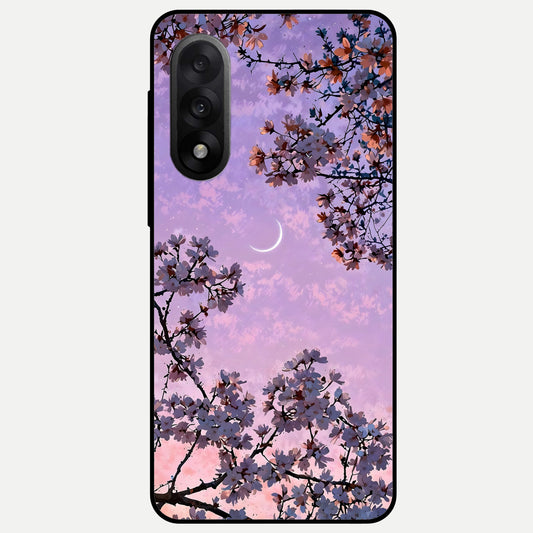  Purple Serenity Moon Glass Case For Oneplus Nord 5 back cover – full design glossy printed glass finish