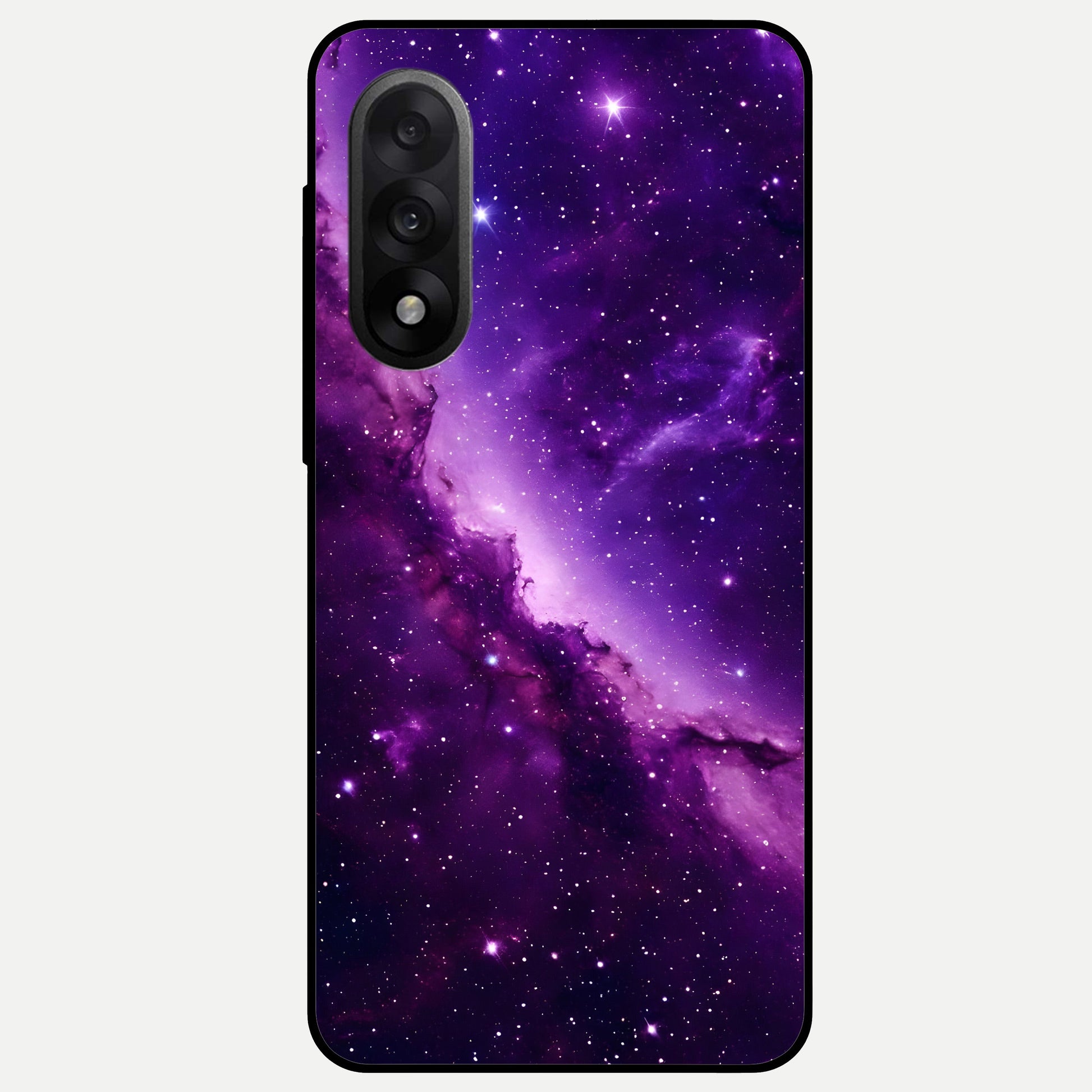  Purple Shade Sky Glass Case For Oneplus Nord 5 back cover – full design glossy printed glass finish