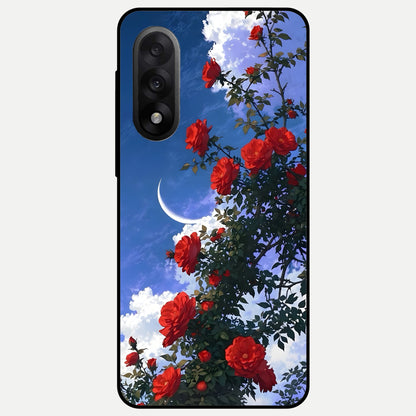  Rose Drift Flowers Glass Case For Oneplus Nord 5 back cover – full design glossy printed glass finish