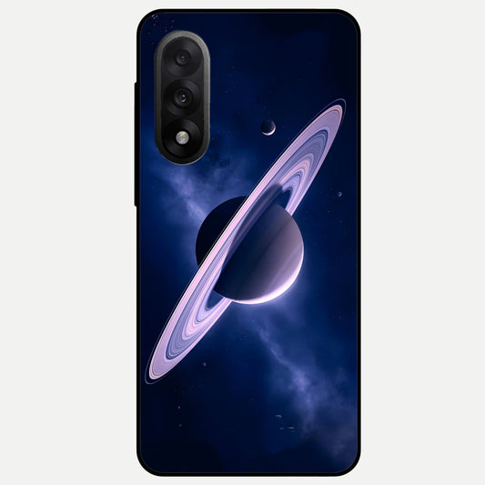 Saturn Ring Mystique Glass Case For Oneplus Nord 5 back cover – full design glossy printed glass finish