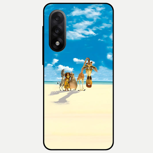  Tropical Fun Squad Glass Case For Oneplus Nord 5 back cover – full design glossy printed glass finish
