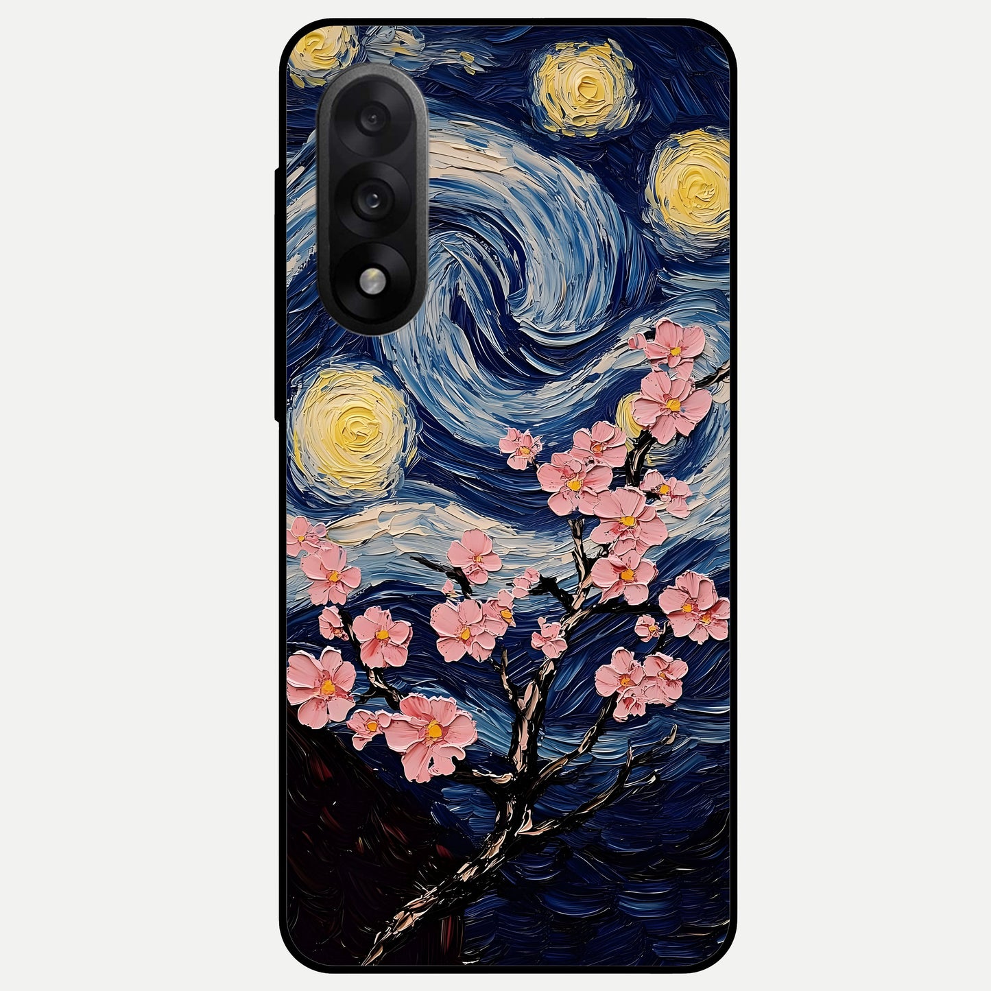  Van Gogh Scenery Glass Case For Oneplus Nord 5 back cover – full design glossy printed glass finish