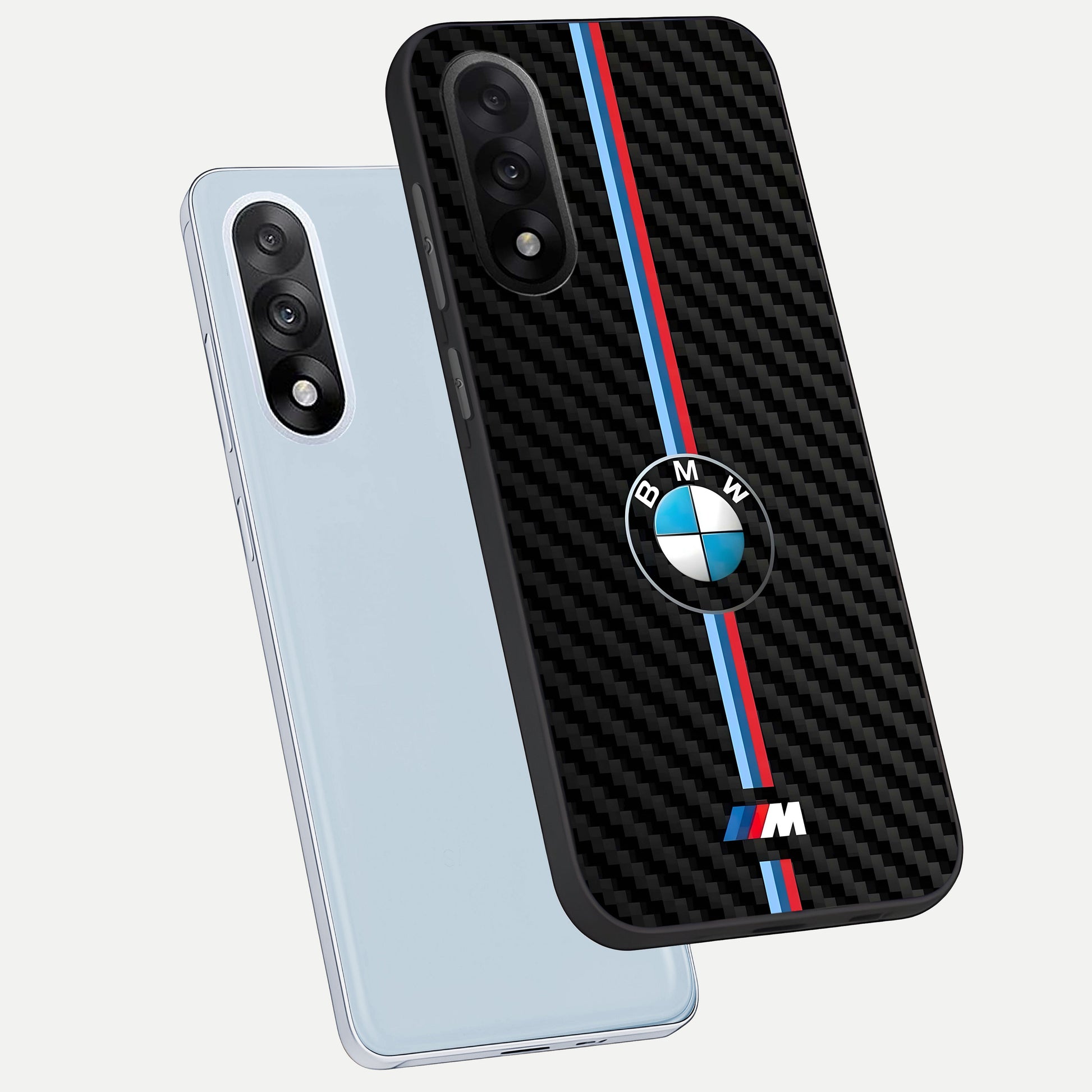  BMW Pattern phone case For Oneplus Nord 5 showing premium glass back cover with detailed artwork
