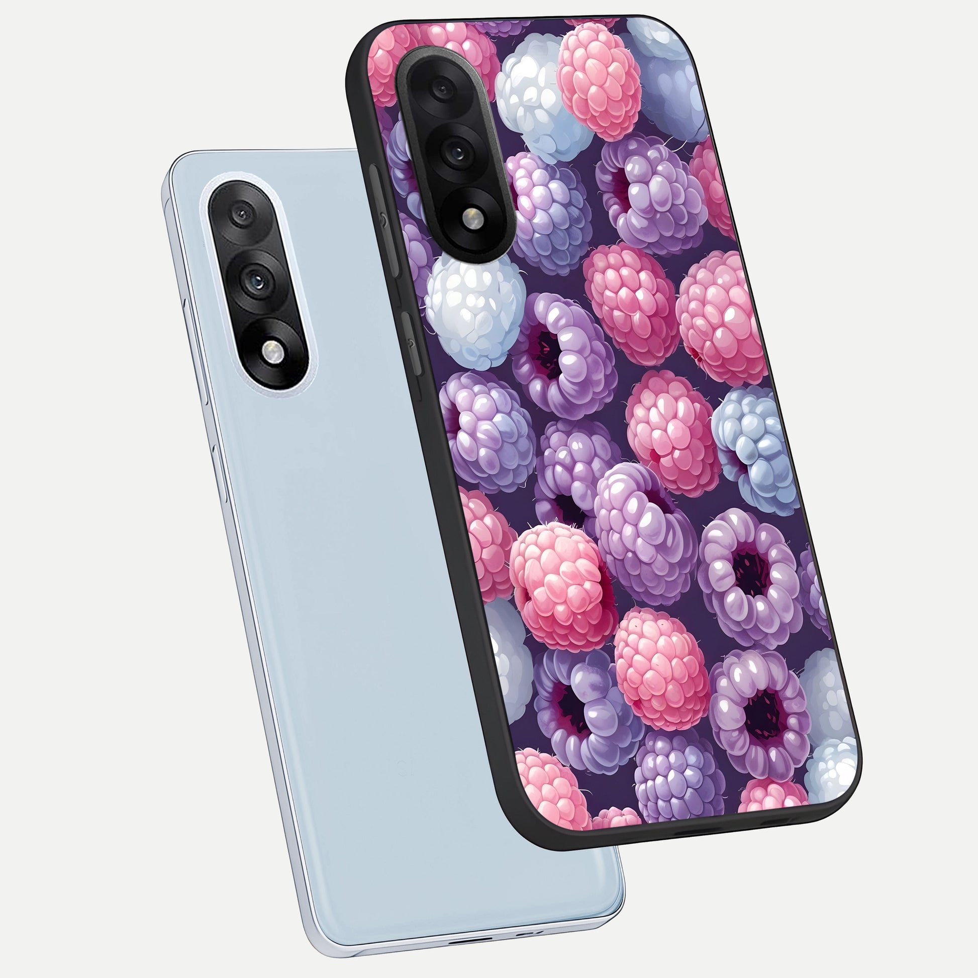  Berry Candy Pop phone case For Oneplus Nord 5 showing premium glass back cover with detailed artwork