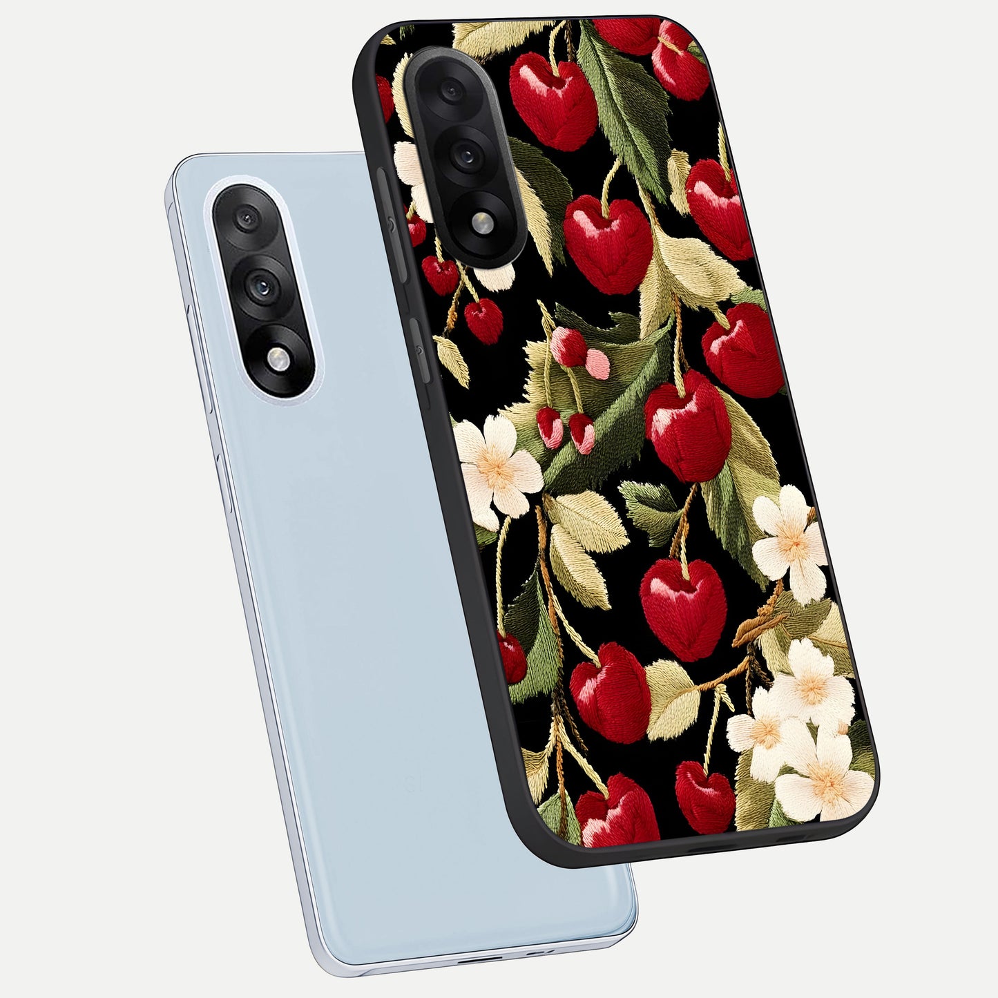  Blooming Spendor Bird phone case For Oneplus Nord 5 showing premium glass back cover with detailed artwork